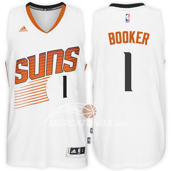 Maglia NBA Booker Phoenix Suns Blanco
